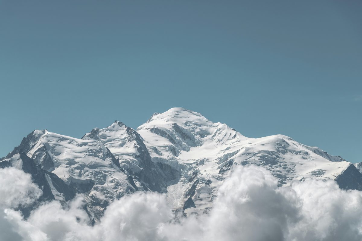 Le Mont-Blanc, à proximité de Chamonix