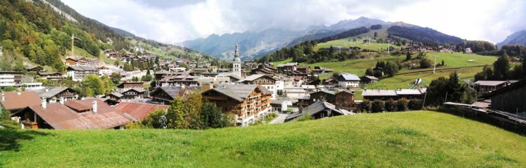 La station de la Clusaz en été