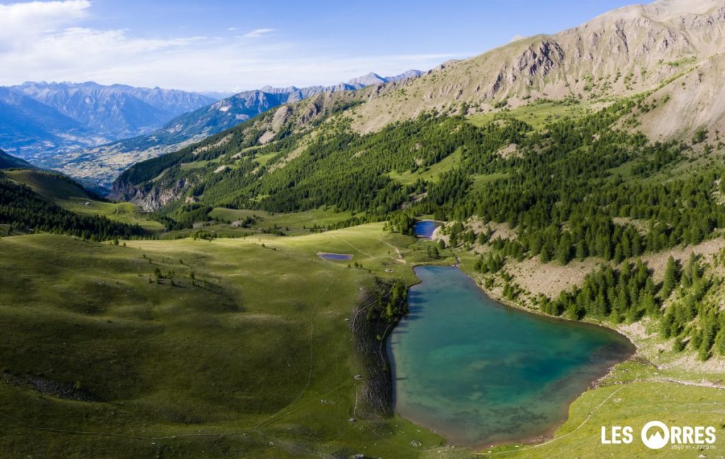 Le lac de Sainte Marguerite aux Orres