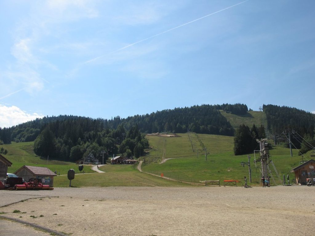 La station de Metabief Mont d'Or en été