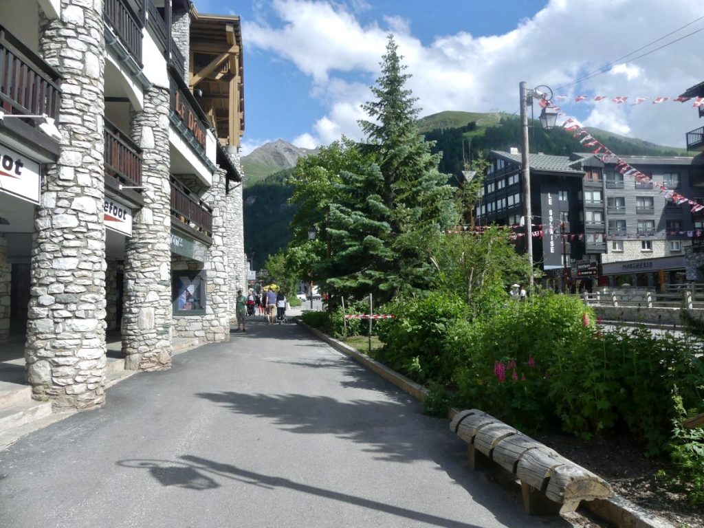 La station de Val d'Isère en été