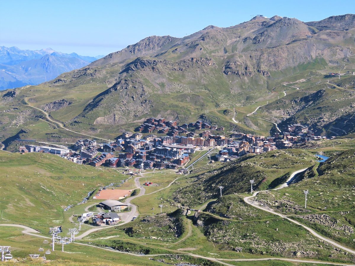 La station de Val Thorens en été