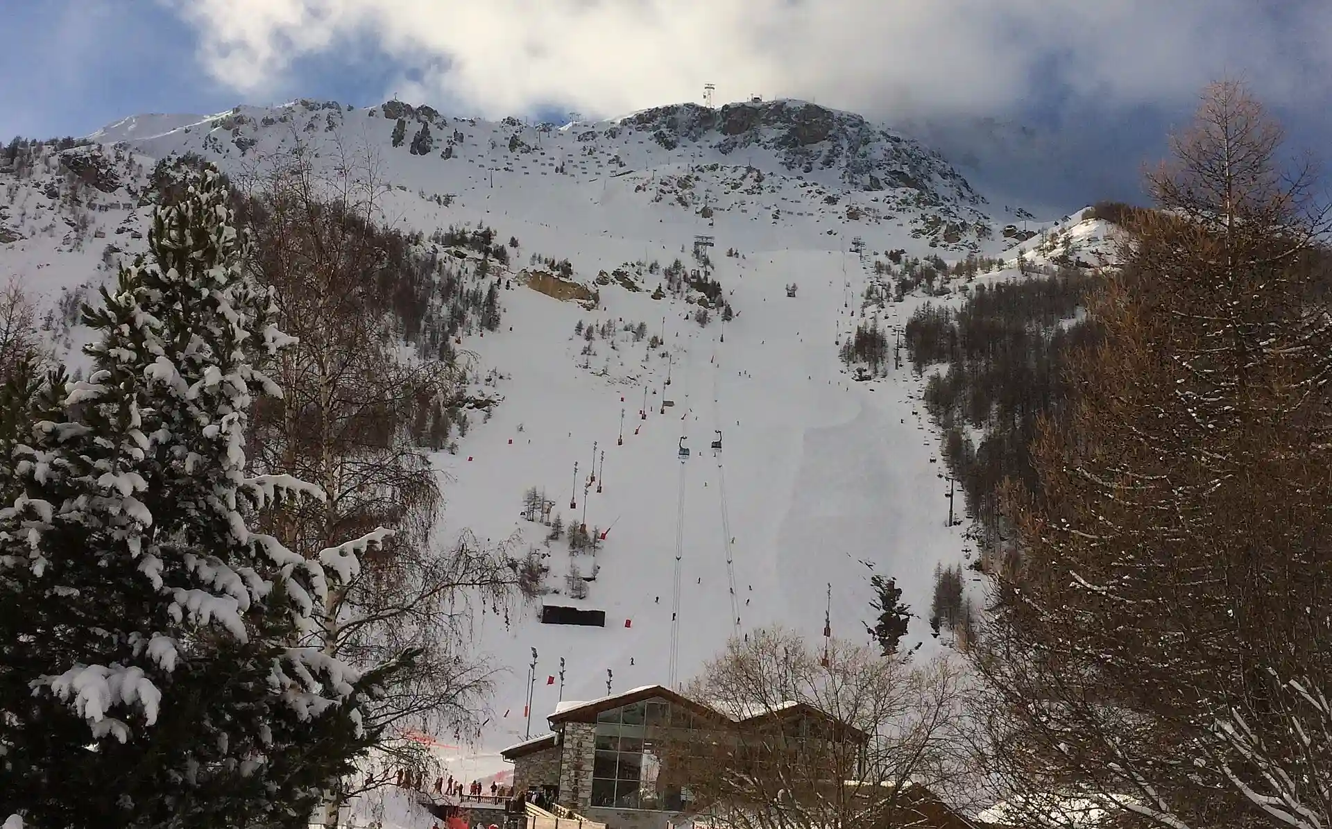 La Face de Bellevarde à Val d'Isère