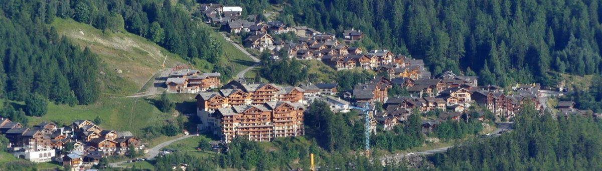 La station de Sainte-Foy en Tarentaise