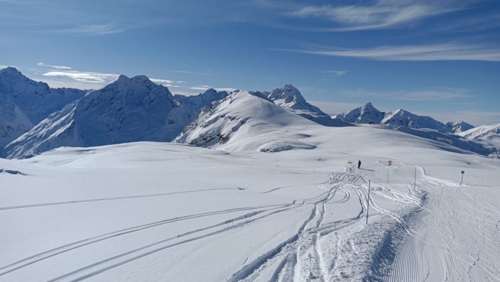 La piste Ballade du Jandri