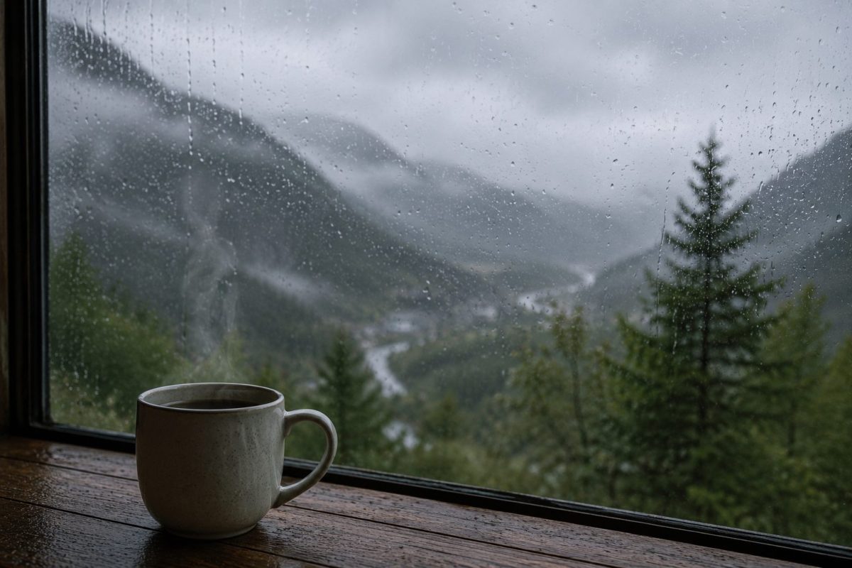 Un café chaud dans les Alpes Maritimes, à Isola 2000
