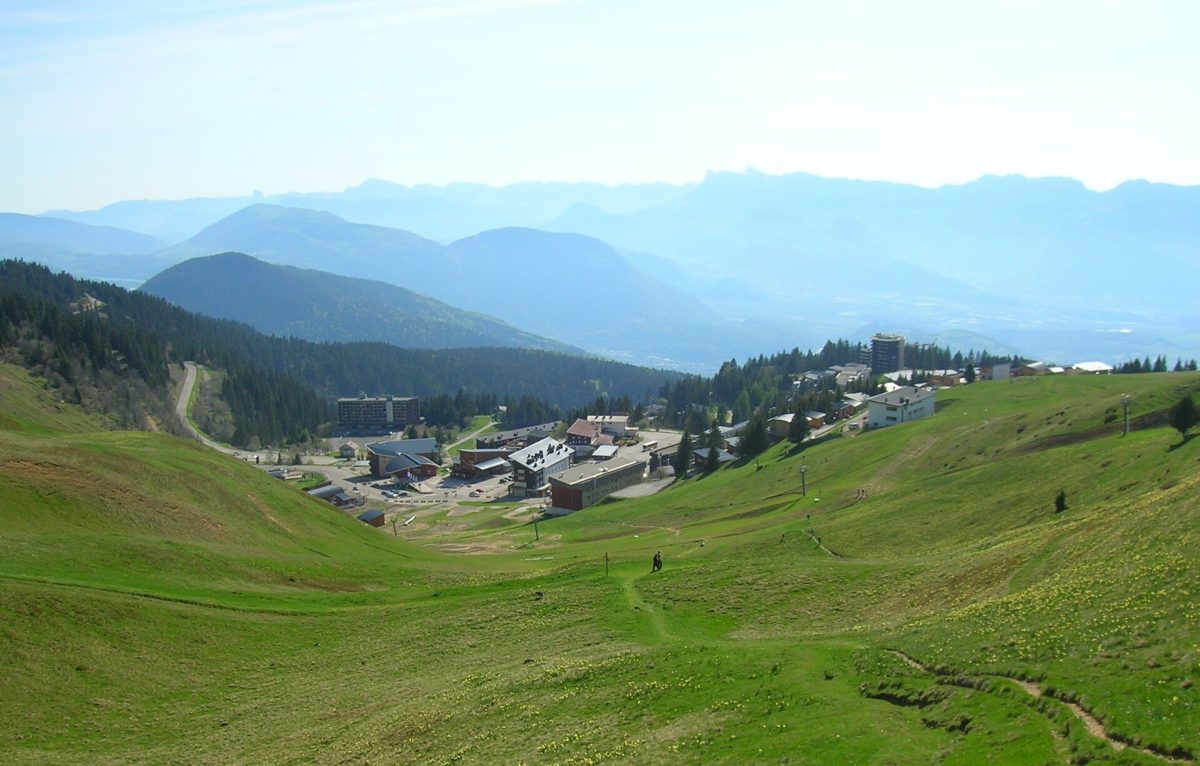 La station de Chamrousse en été