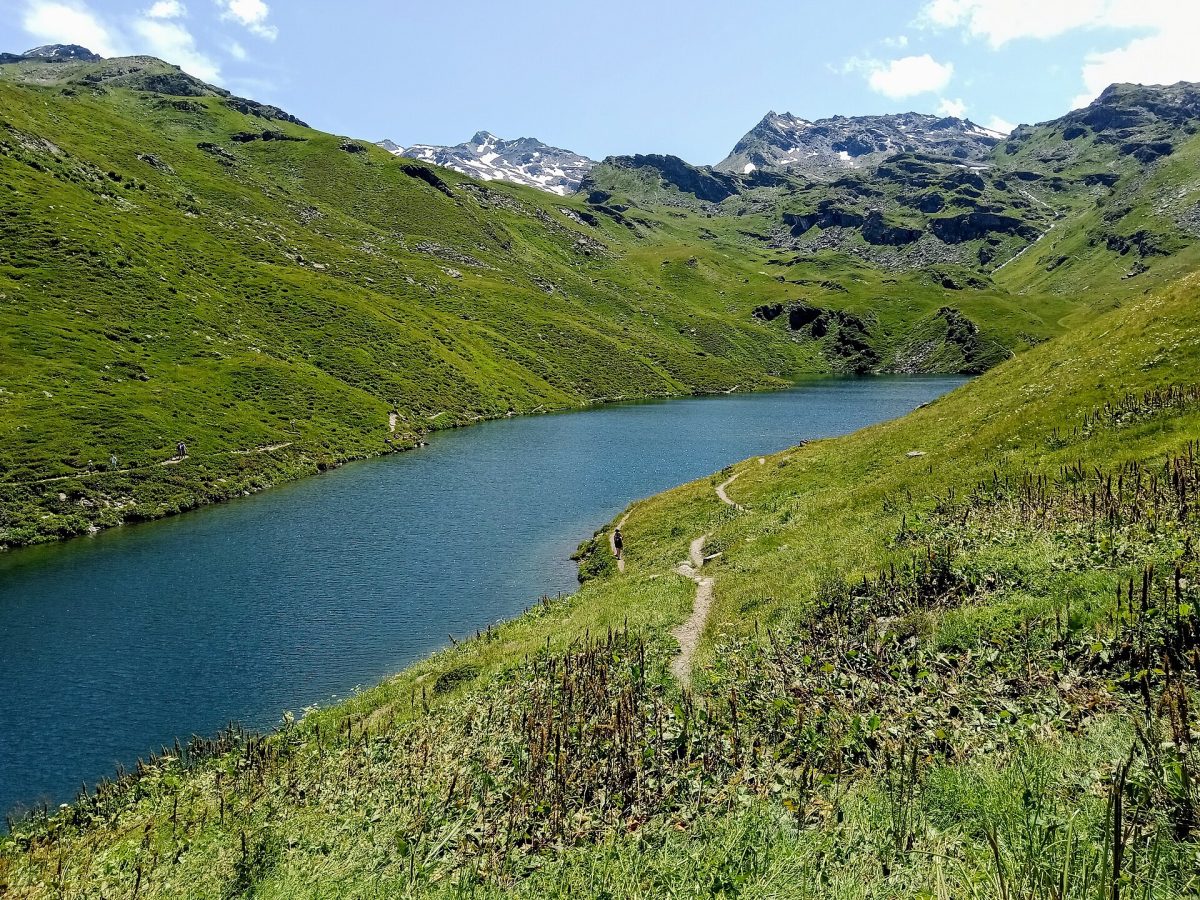 Le lac du Lou, près de Val Thorens