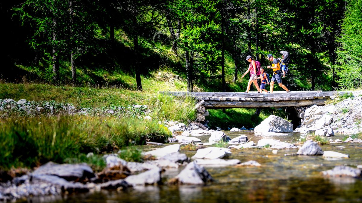 Une randonnée en famille aux Orres