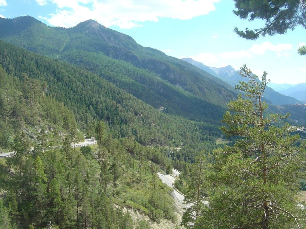 Le Col de Montgenèvre en été