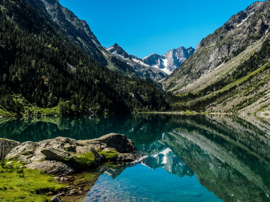 Le lac de Gaube, à proximité de Cauterets