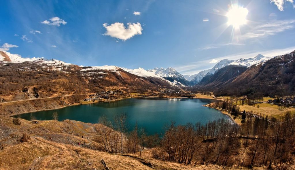 Le lac de Genos près de Peyragudes