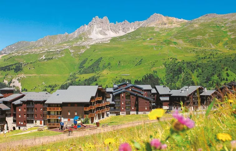 La station de Méribel en été