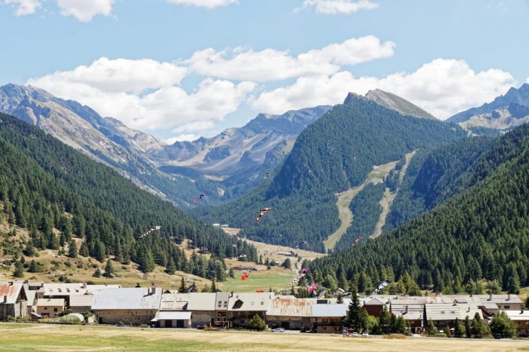 La station de Ceillac dans le Queyras