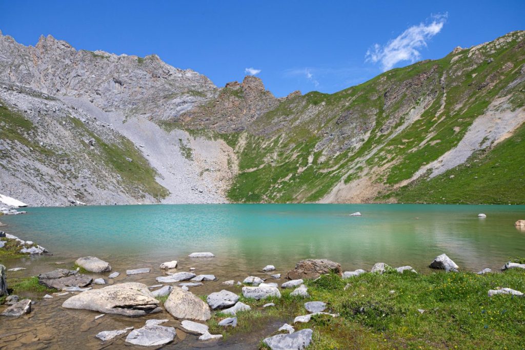Le Lac Merlet à Courchevel