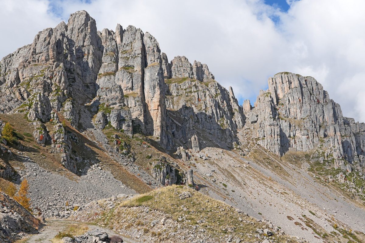 L'aiguille de Chabrieres à Vars