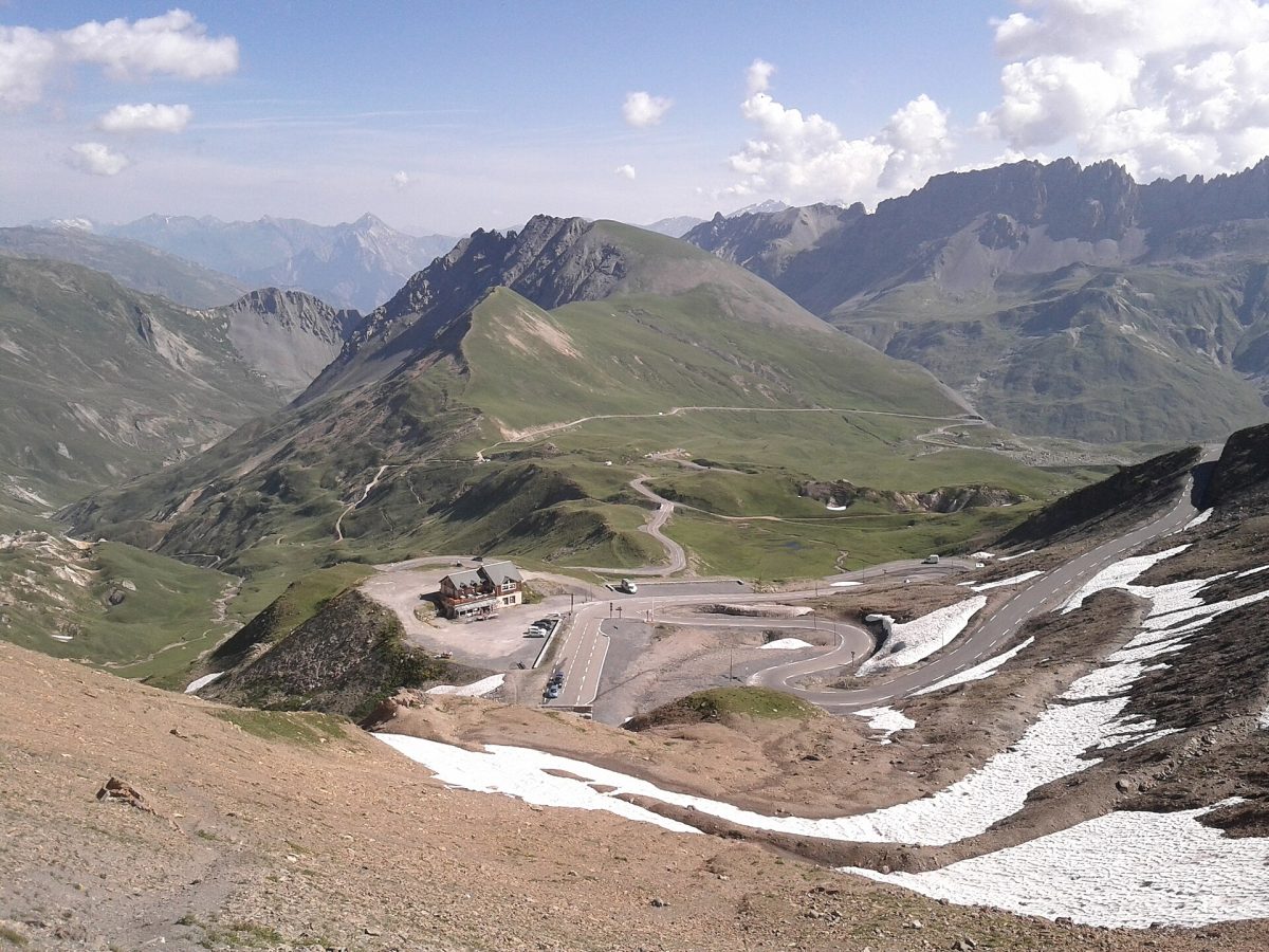 Le col du Galibier au sommet
