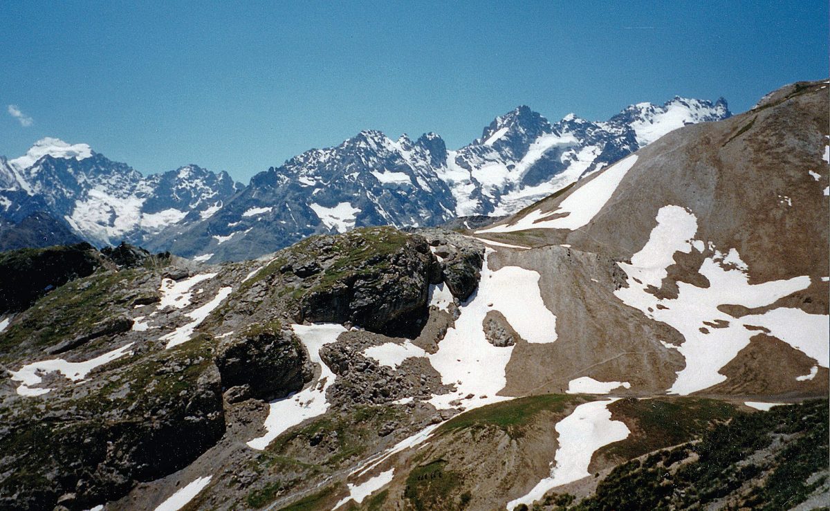Le col du Galibier en Savoie