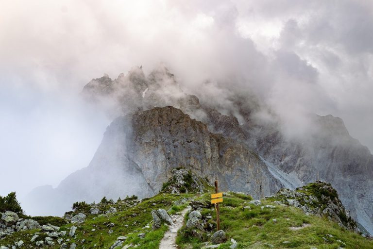 Le col du Fruit à Méribel