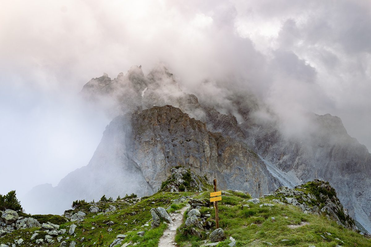 Le col du Fruit à Méribel