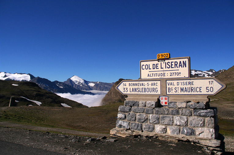 Le col de L'iseran en Savoie