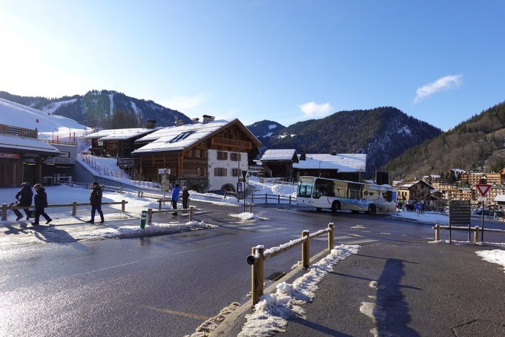 Le Bossonnet à la Clusaz en hiver
