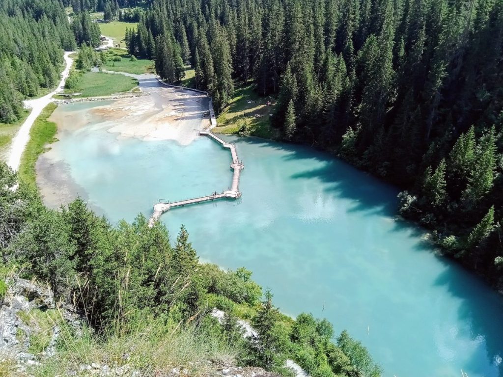 Le Lac de la Rosière à Courchevel
