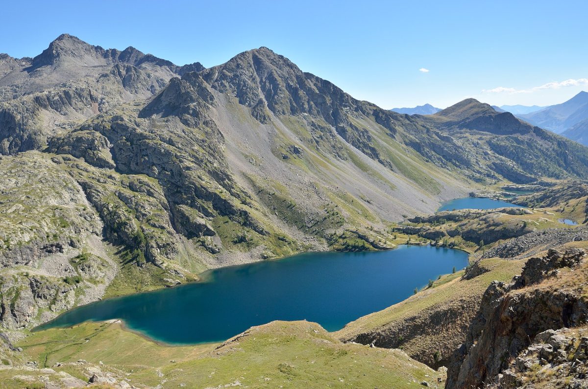 Le lac de Vens dans le Mercantour