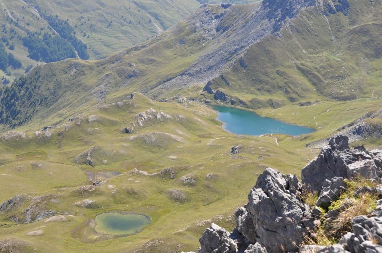 Le lac des Cordes à Vars