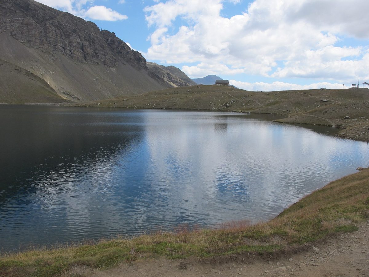 Le lac d'Estaris à Orcières Merlette