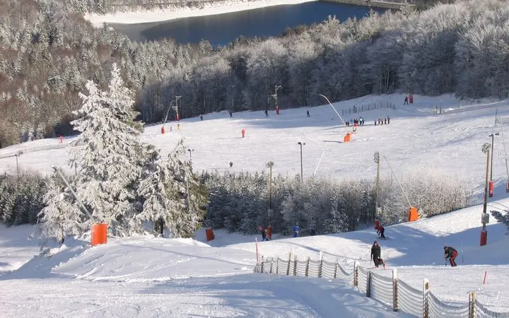 Le domaine skiable du Markstein, dans le massif des Vosges