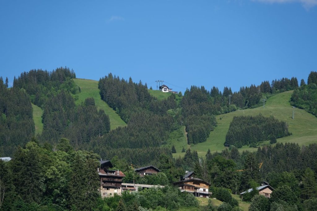 La télécabine du Mont d'Arbois à Megève