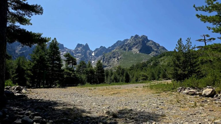 Les alentours de Haut Asco, à proximité du GR20, en Corse