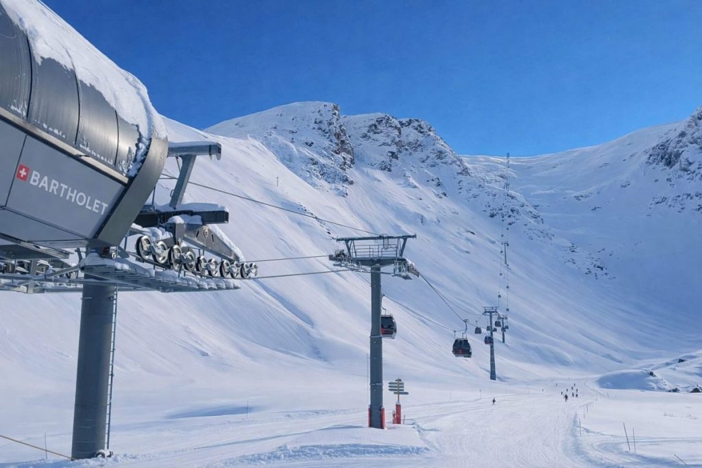 La télécabine de Pierre Grosse aux Deux Alpes