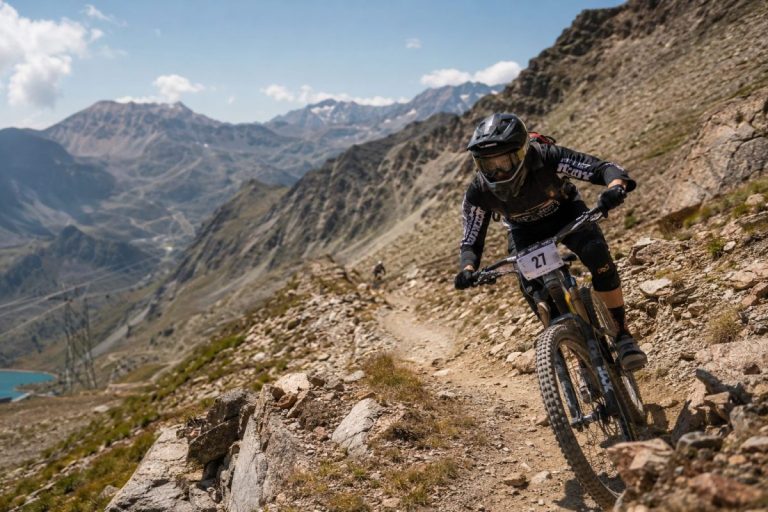 L'enduro des Alpes à Tignes