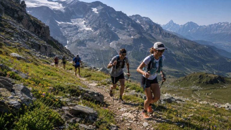 Le 6000D à la Plagne, dans le massif de la Vanoise