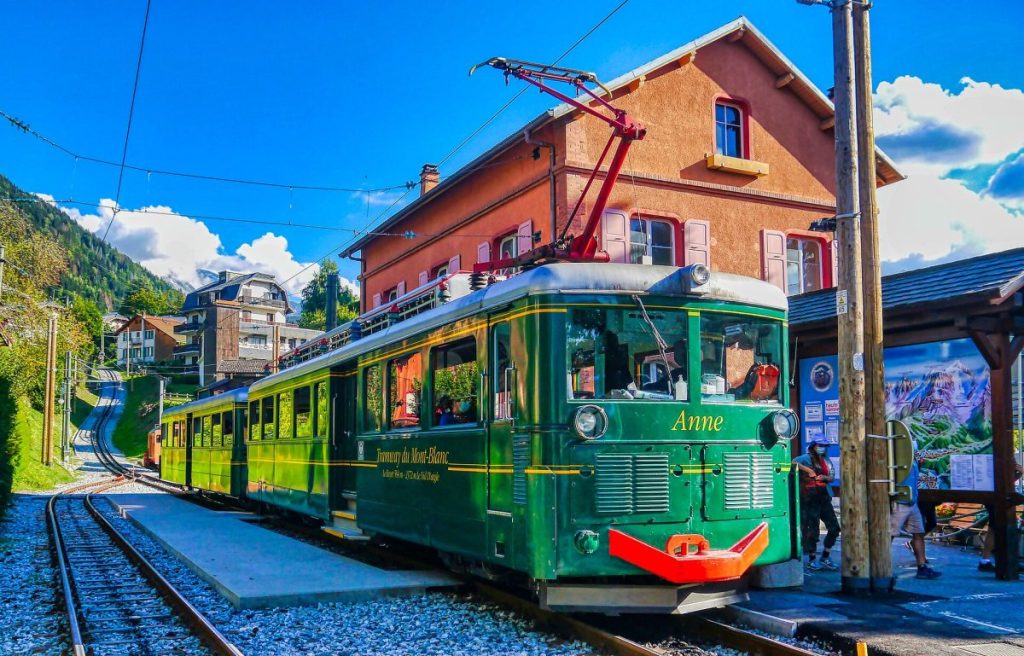 Le Tramway du Mont-Blanc, à Saint-Gervais