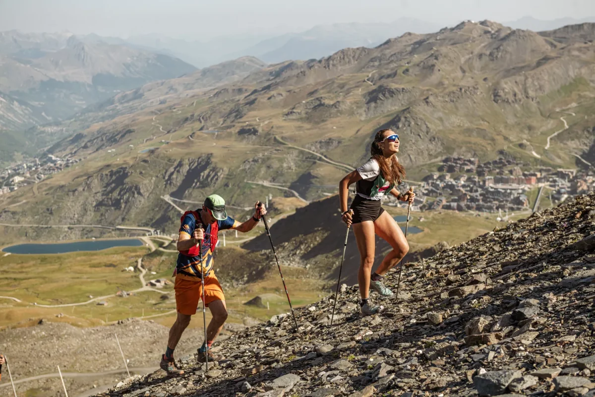 Trail à Val Thorens