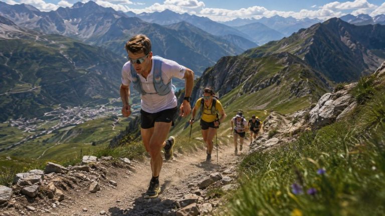 Des concurrents du Challenge des Cîmes 2026