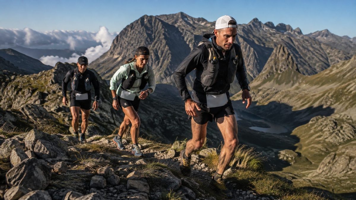 Des concurrents en course dans le Challenge Montcalm 2026
