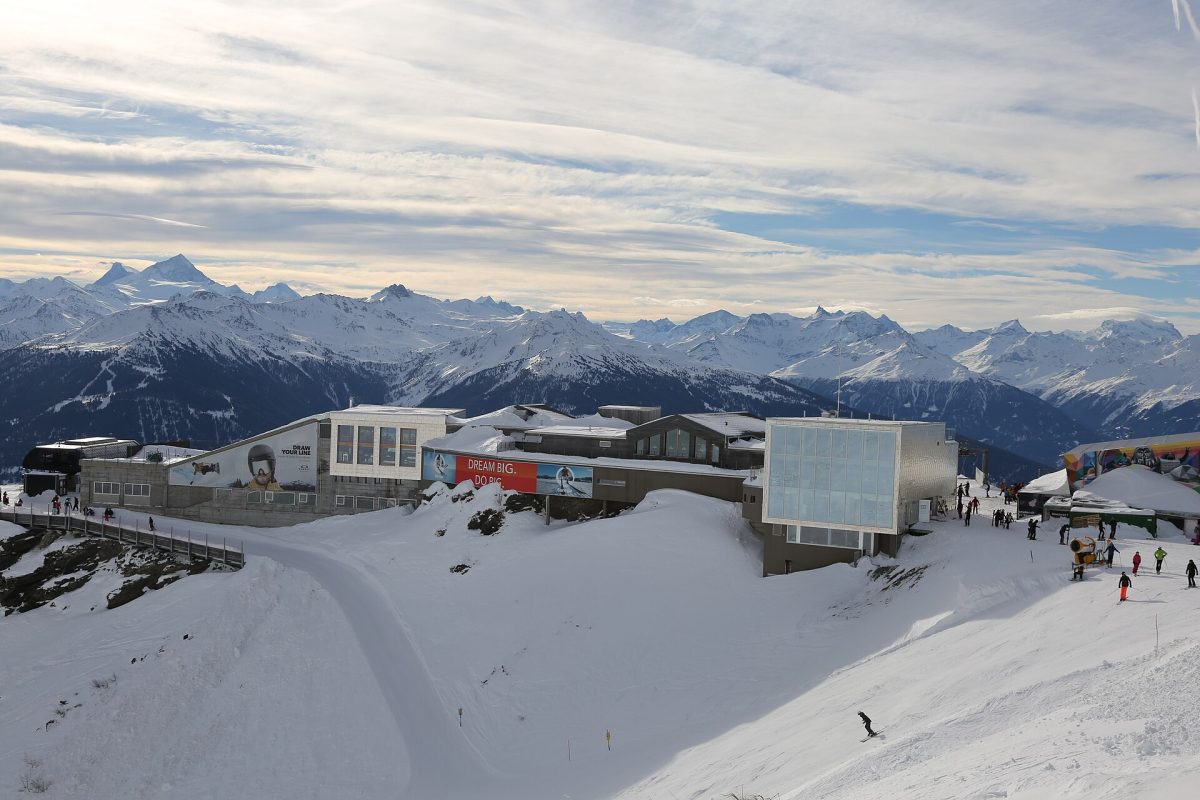 Les sommets du domaine skiable de Crans Montana