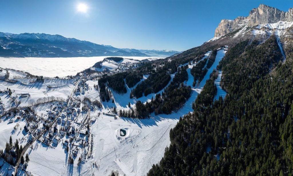 Le domaine skiable de Saint-Hilaire-du-Touvet