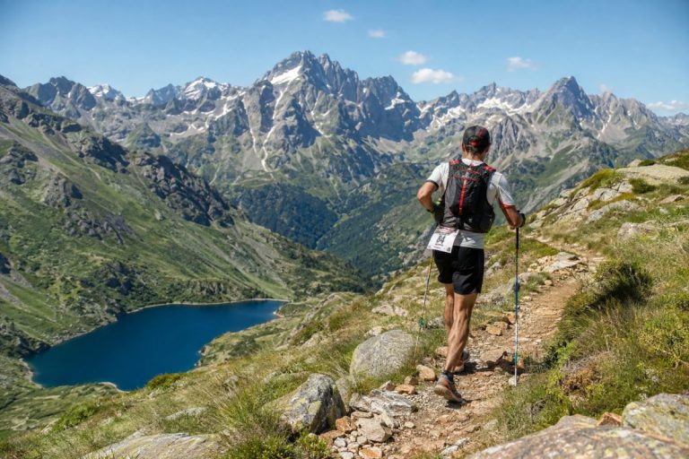 Un concurrent du Grand Raid des Pyrénées 2026