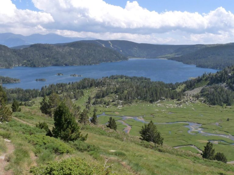 Le lac des Bouillouses près de Font Romeu