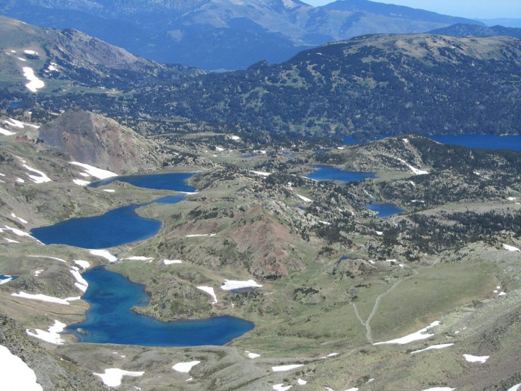 Les lacs Carlit près de Font Romeu