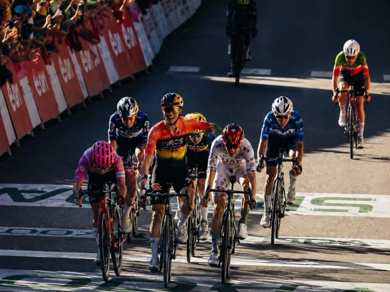 Arrivée de l'étape 6 du tour de France femmes 2026