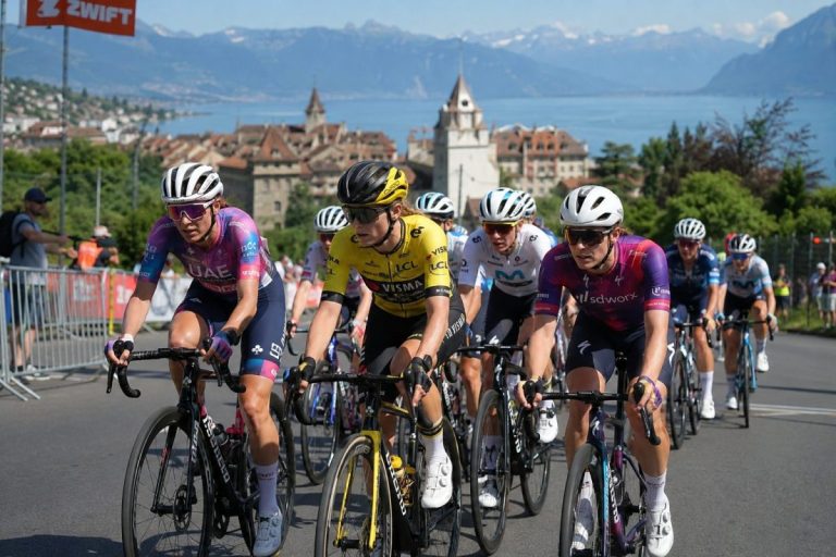 Le peloton du Tour de France féminin 2026
