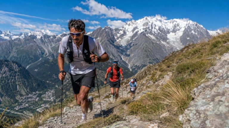 Des concurrents de l'ETC dans le cadre de l'UTMB 2026