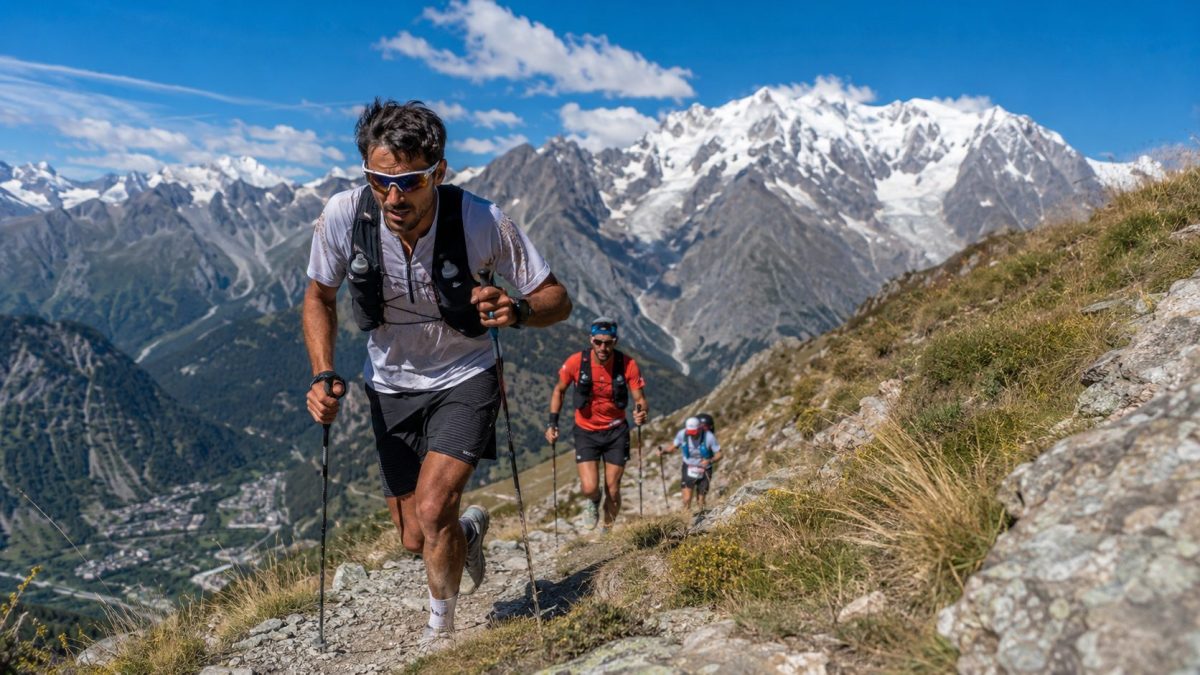 Des concurrents de l'ETC dans le cadre de l'UTMB 2026