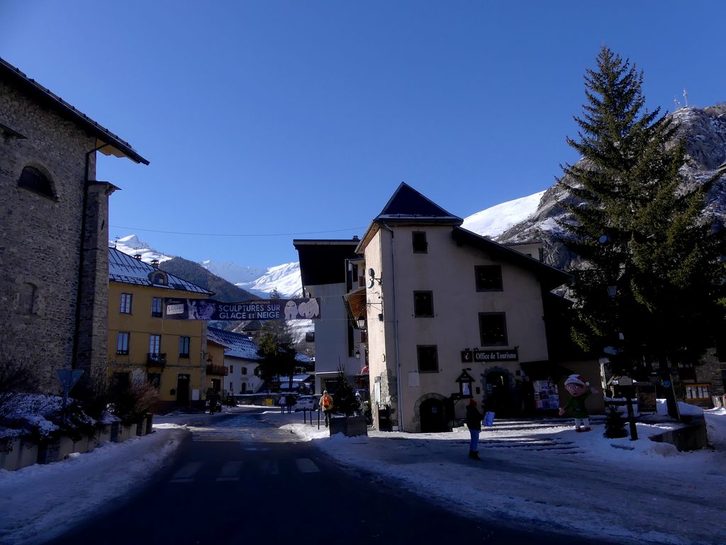 Le centre de la station village de Valloire